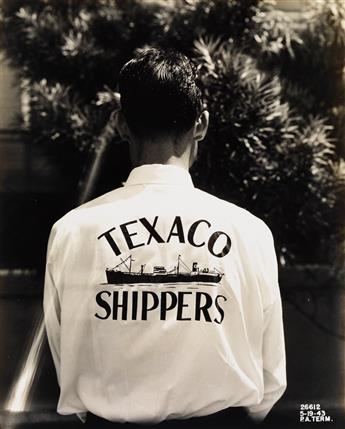 (TEXACO) A fascinating mini-archive of approximately 70 photographs depicting the Texaco plant and its employees.